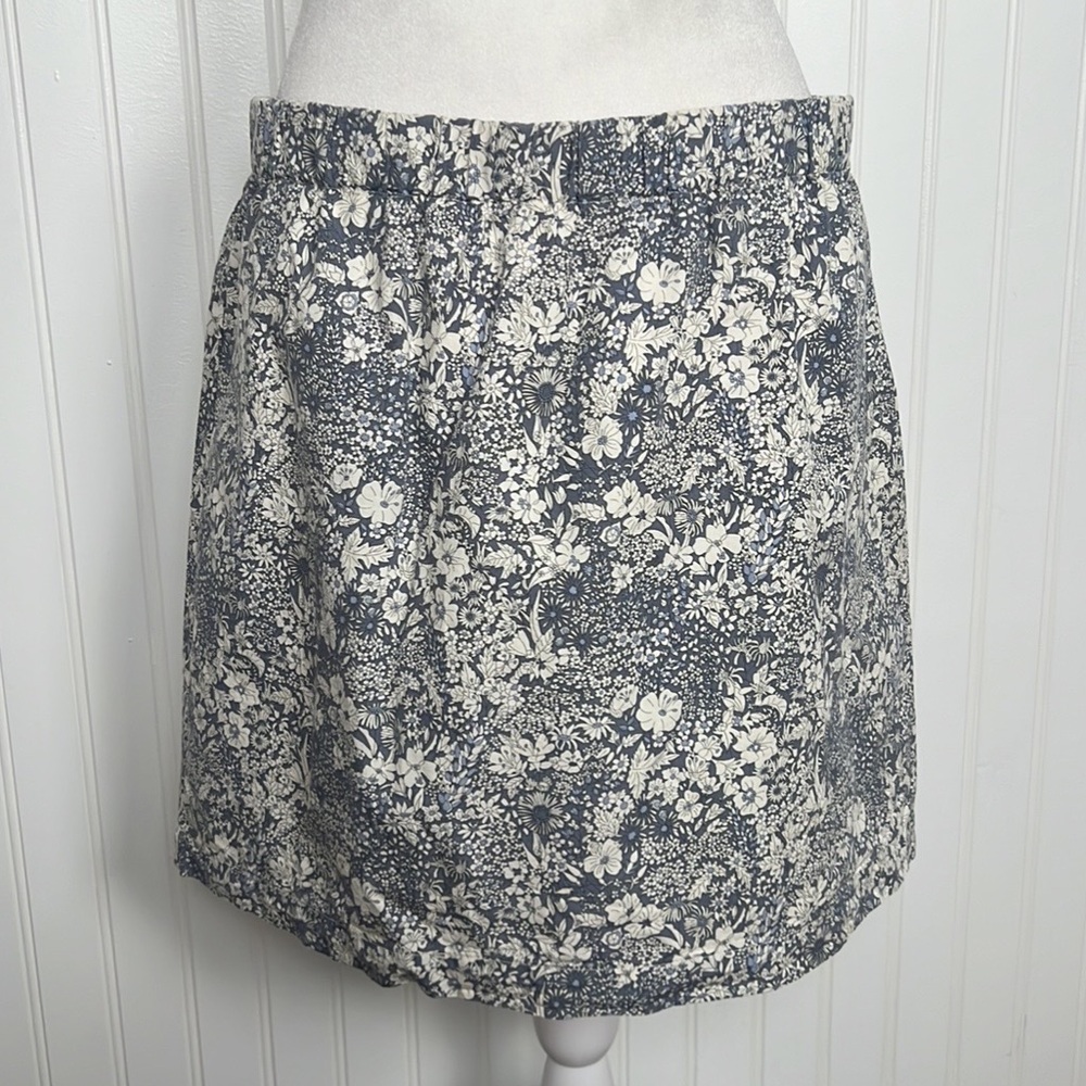 J.CREW floral print skirt